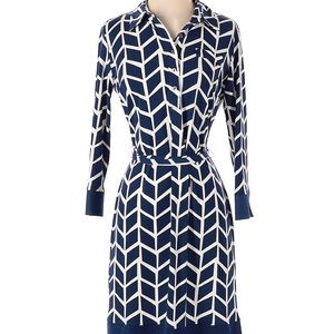 Donna Morgan chevron dress *Stitch Fix*